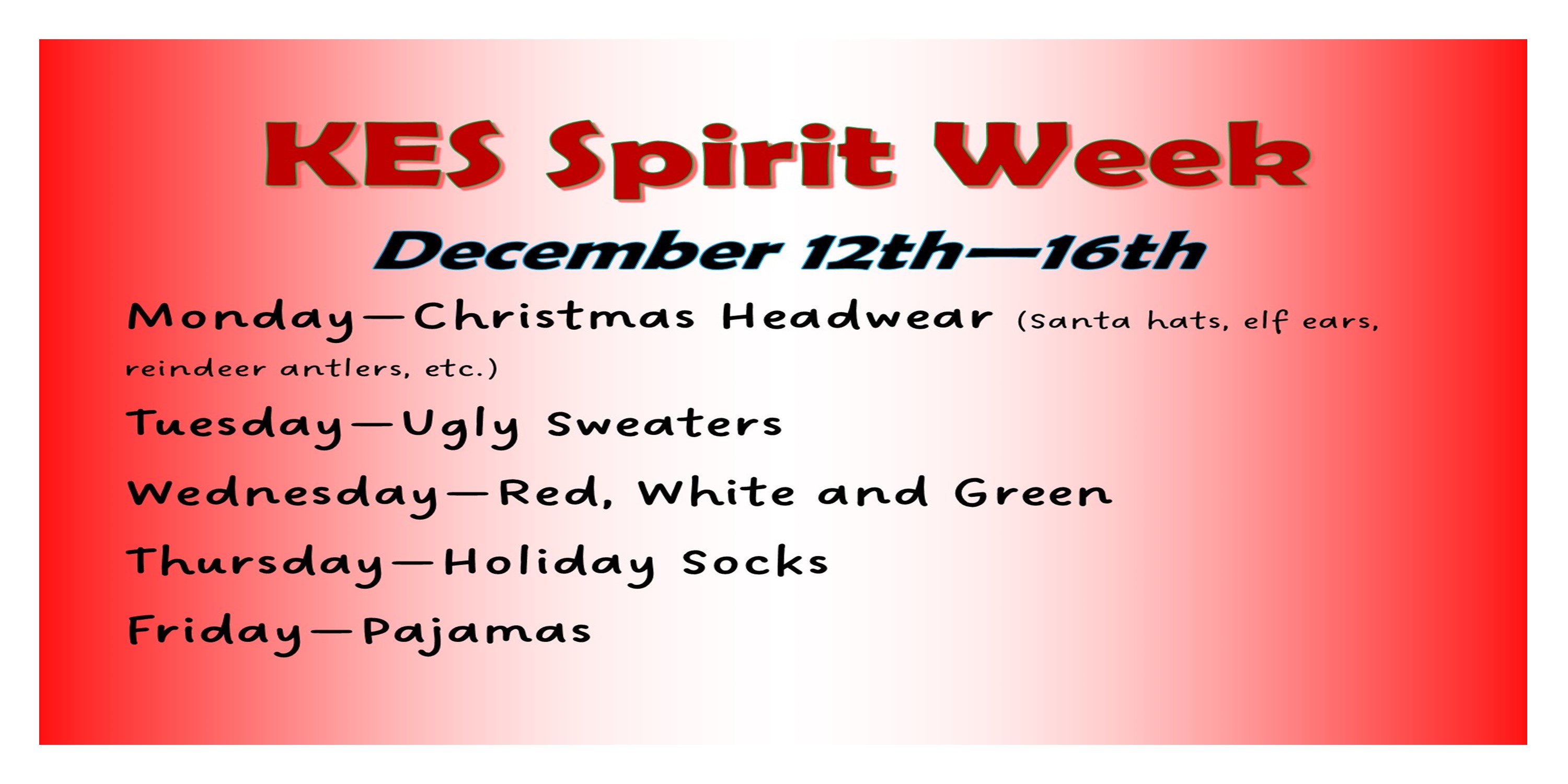 Spirit week