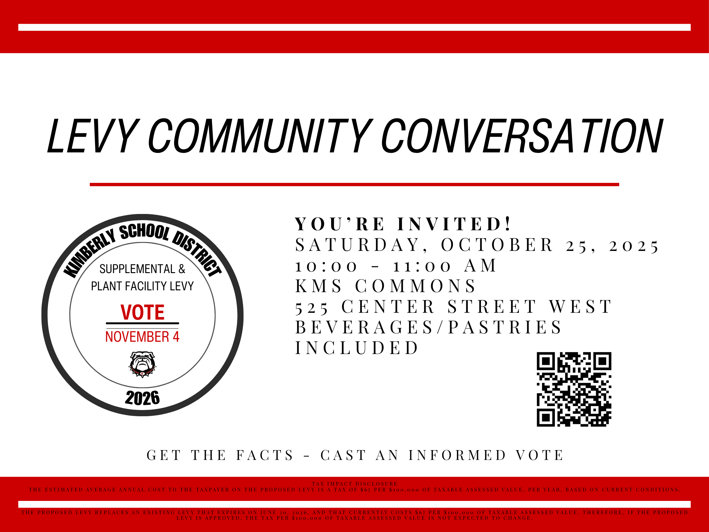 Levy Community Conversation