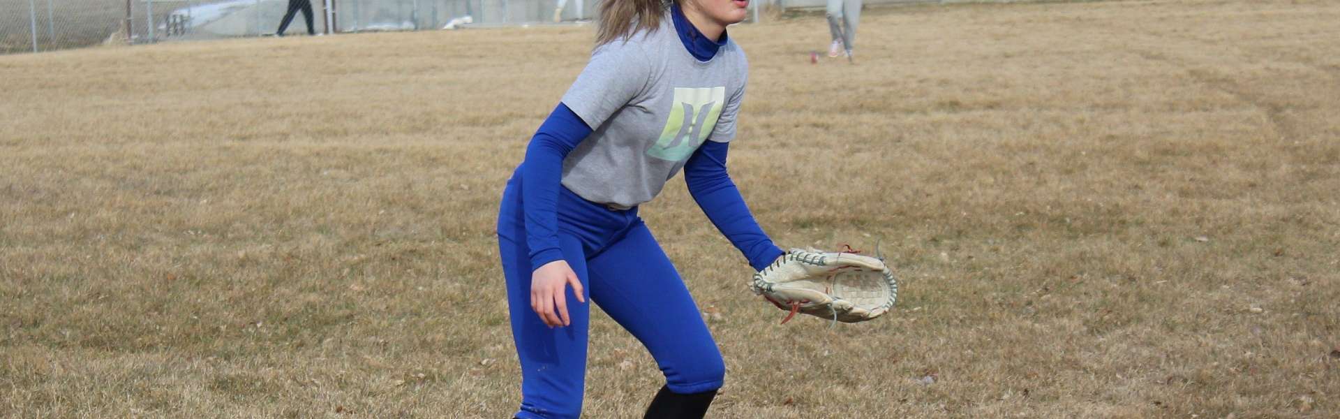 Freshman Madi Trappen works during a practice earlier in the year. | Photo by Presly Stanger and Brynlee Noble