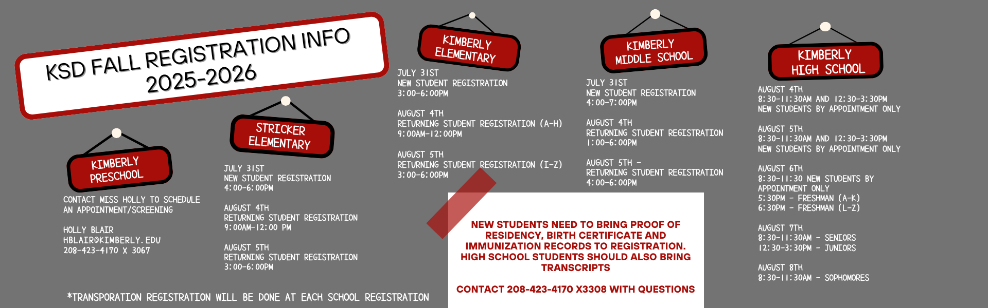 2025-2026 Registration
