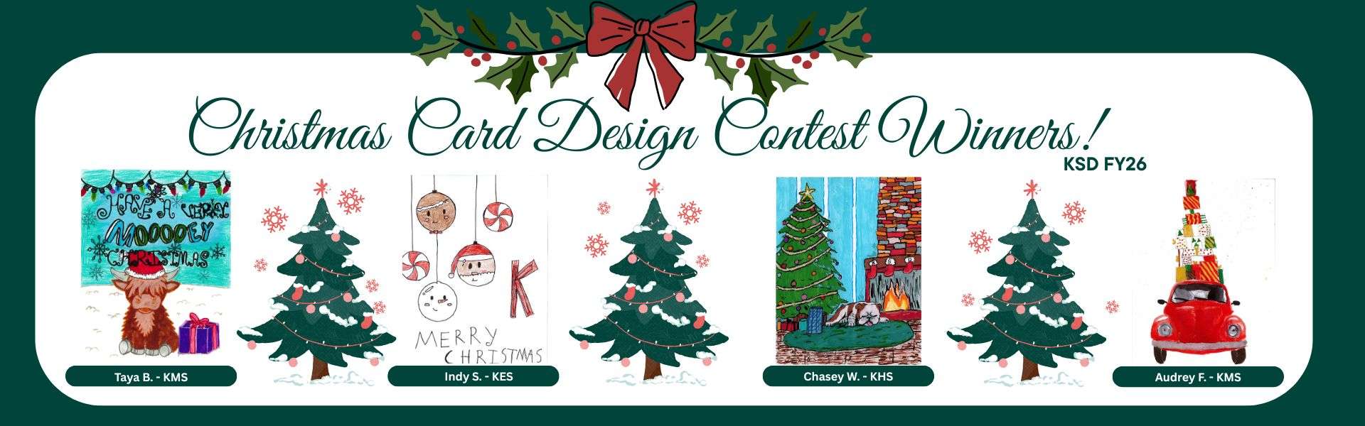 Christmas Card Design Winner