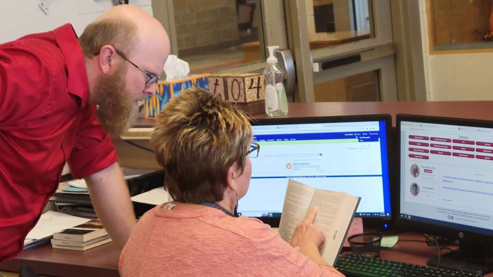 Library Front Desk