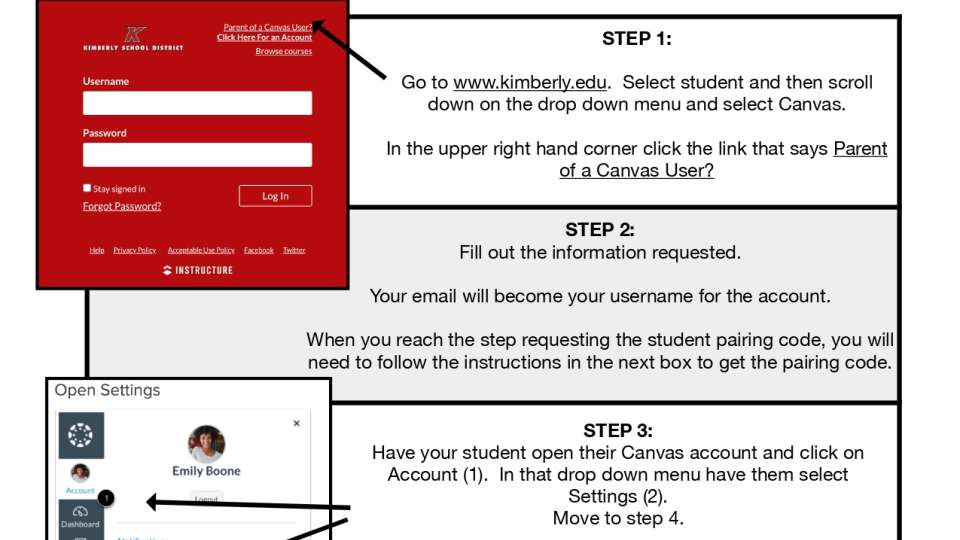 Canvas Observer Instructions Page 1