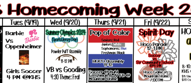 KHS Homecoming Week 2023