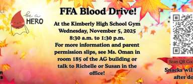 2026 FFA Blood Drive