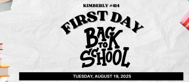 First Day Back to School