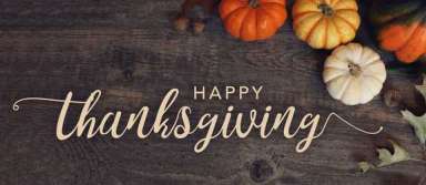 Happy Thanksgiving Break